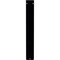 Ekena Millwork Legacy Wrought Iron Bracket, (Triple center brace), Powder Coated Black 2"W x 12"D x 15"H BKTM02X12X15TLE - alternate 2